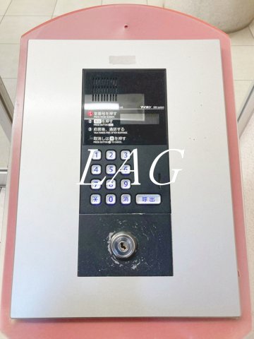 セキュリティ　オートロックです。