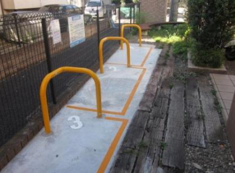 その他　バイク置き場