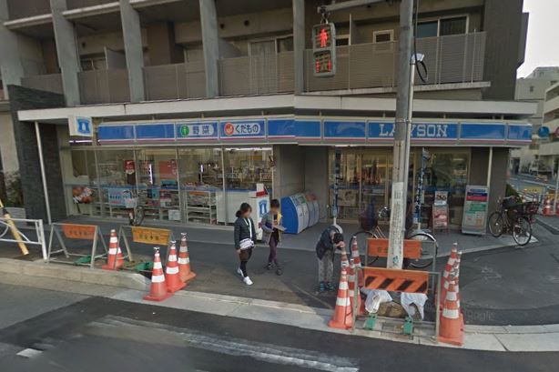コンビニ　ローソン 墨田横川二丁目店（コンビニ）まで46m