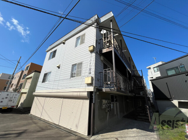 建物外観　札幌市東区北１５条東「ハイツ宮森」