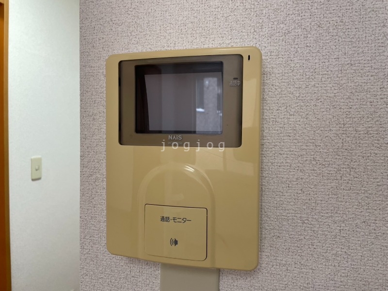 セキュリティ　モニター付きインターホンで来客確認も安心です！