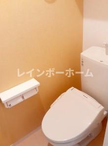 トイレ　同物件別号室参考写真です。