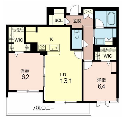 ヘルト シュタイン 堺東の間取り写真