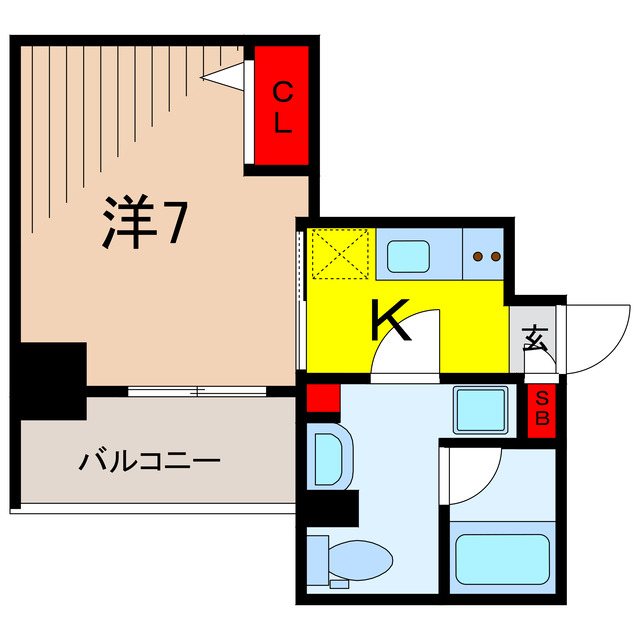 ラフィスタ金町の間取り写真
