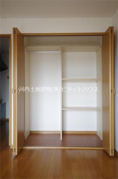収納　※写真は同物件別部屋のものです。