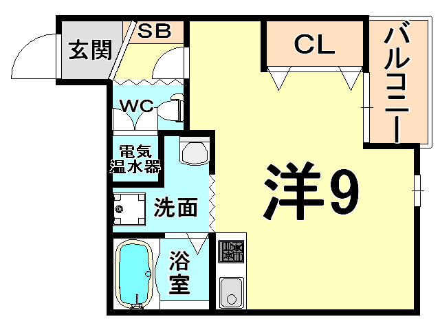 るぽ栗山の間取り写真