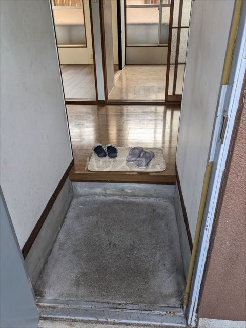 ひかりマンションの玄関写真