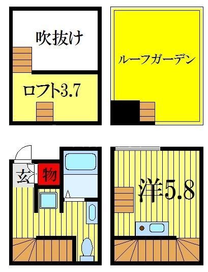 Y’s Annex Bの間取り写真