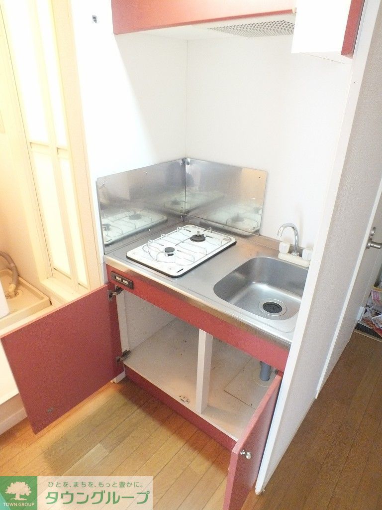 レオパレスクレストAのキッチン写真