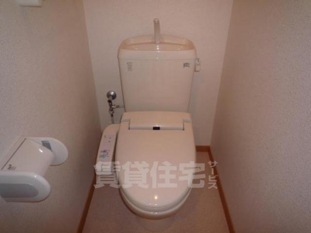 南海泉北線 深井駅 徒歩20分 2階建 築19年のトイレ写真
