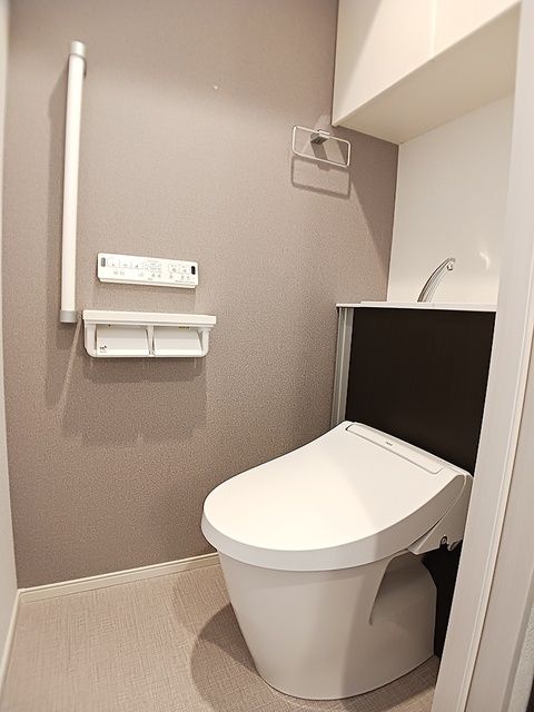 ＪＲ山手線 日暮里駅 徒歩12分 9階建 築1年のトイレ写真