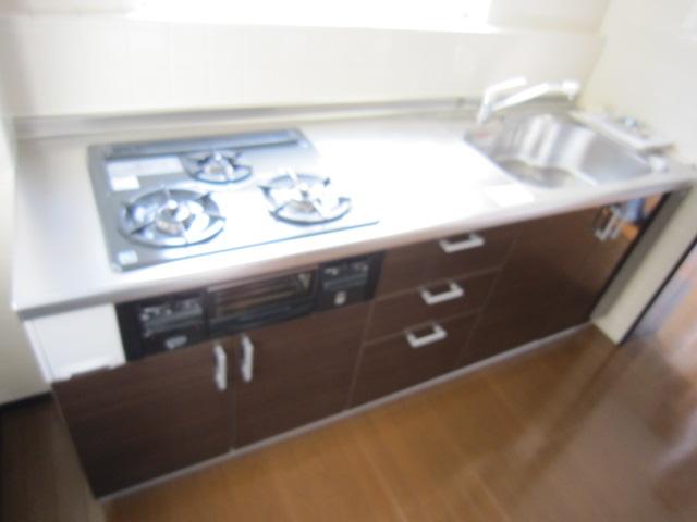 桜マンションのキッチン写真