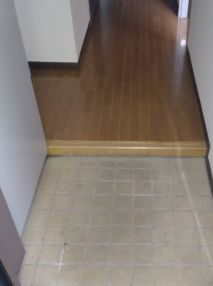 玄関　毎日通る玄関はこちらです