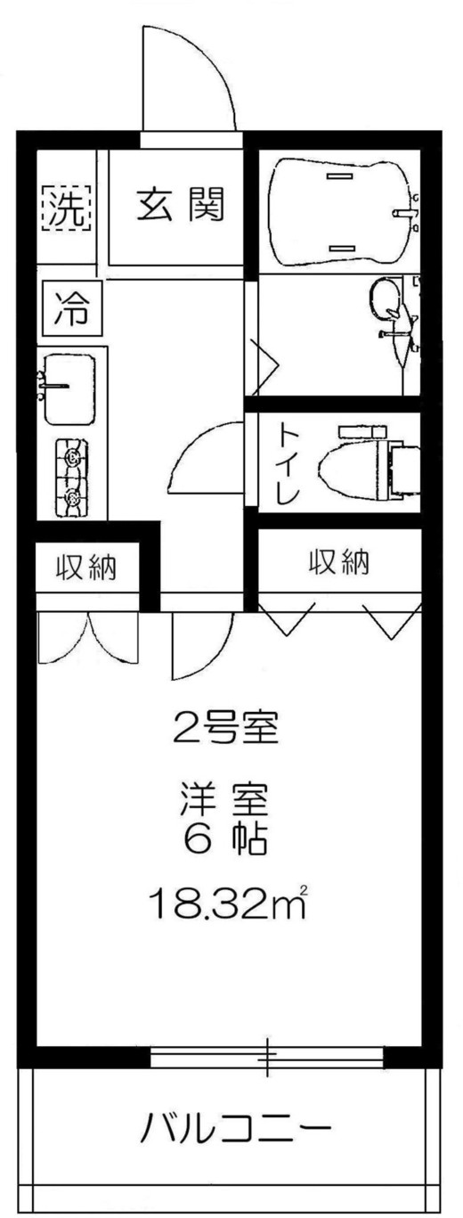 ティアラ御徒町の間取り写真