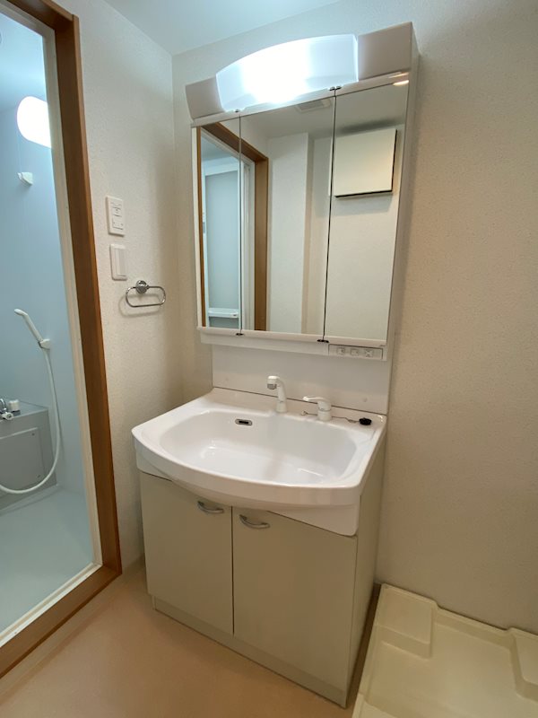 洗面設備　違うお部屋の写真です。ご参考までに
