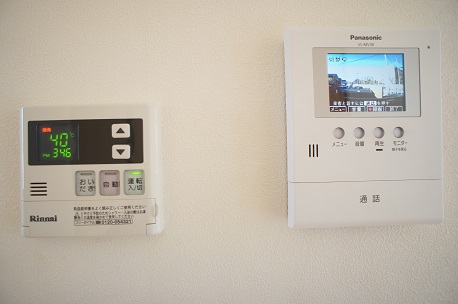 セキュリティ　録画機能付カラーＴＶモニターホン！