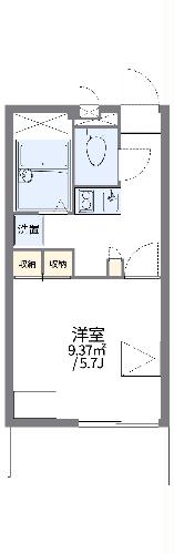 レオパレスユズの間取り