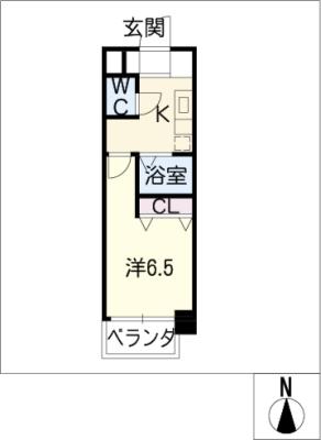 Ｔ’ｓドリーム名駅南の間取り