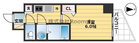 S-RESIDENCE堺筋本町Unoの間取り