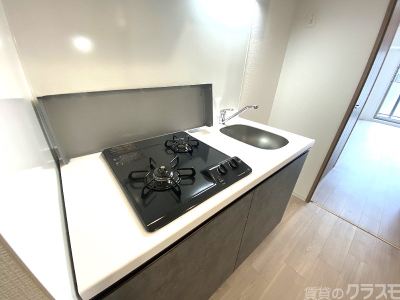 キッチン　自炊のはかどりそうなキッチン！