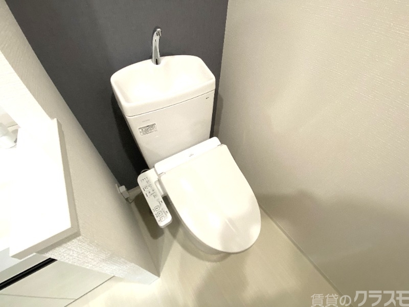 トイレ　冬場も安心の温水洗浄便座！