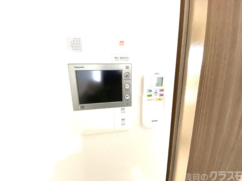 セキュリティ　来客時に活躍です。