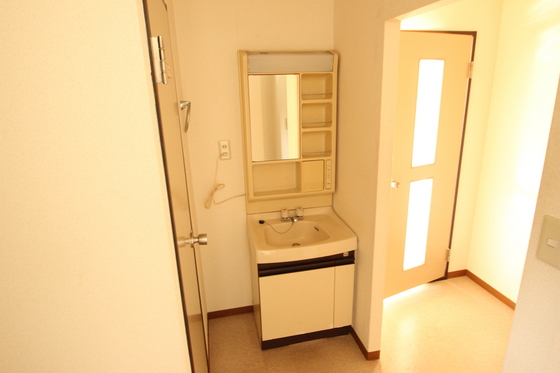 洗面設備　※別号室の写真です