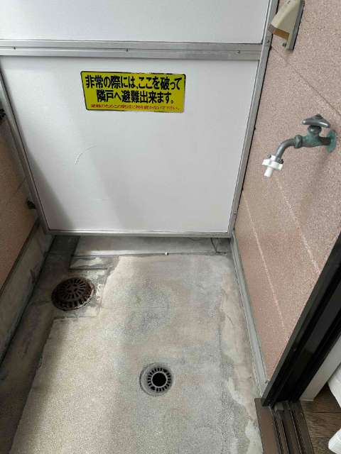 洗面設備　洗濯機置場