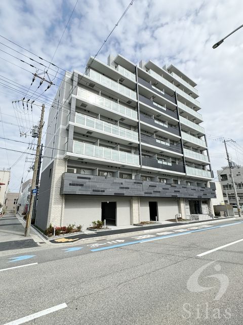 神戸市兵庫区鍛冶屋町のマンションの建物外観