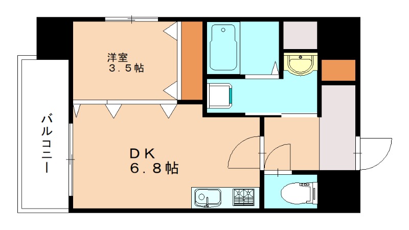 レクオス朋の間取り