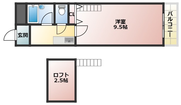 フォレスト2の間取り