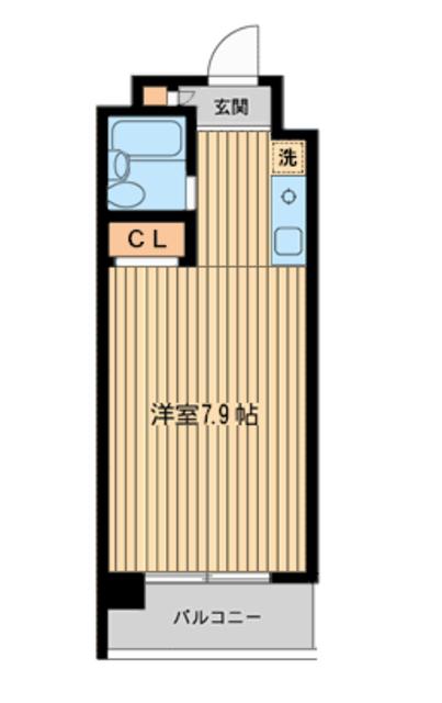 神奈川県川崎市高津区末長２（マンション）の賃貸物件の間取り