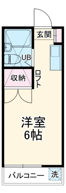 【横浜市金沢区富岡東のアパートの間取り】