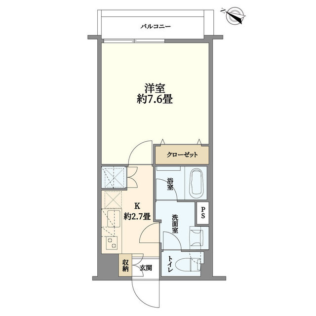 コーポ麹町の間取り