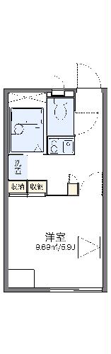 レオパレスＣＥＤＡＲの間取り