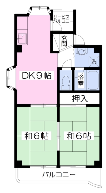 【ムーブ奈須本の間取り】