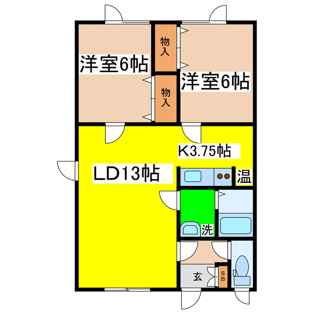 ラ・キノミの間取り