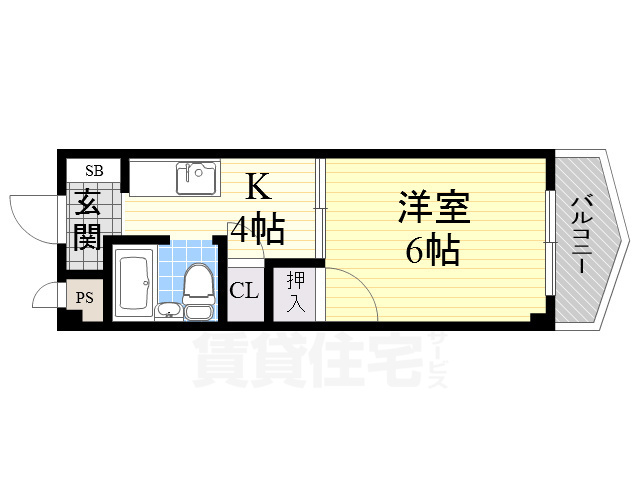 グリーンハイツの間取り