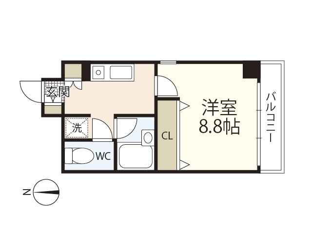 中福ビルの間取り