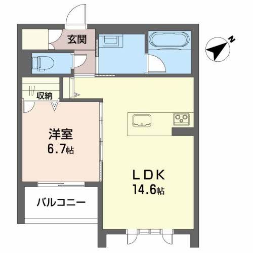 【盛岡市長田町新築の間取り】