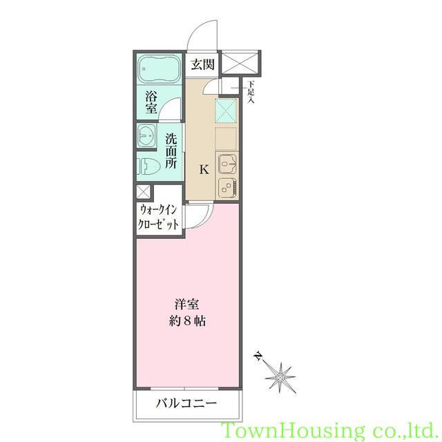 ベルフェリーク西小山の間取り