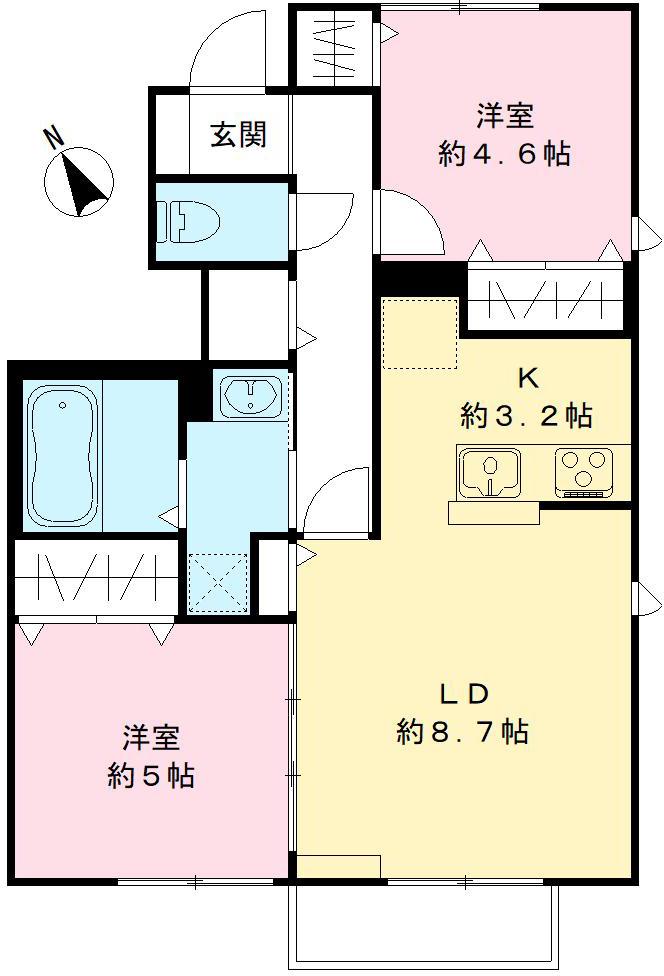 グランデマロニエの間取り