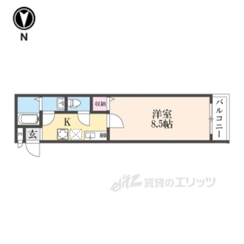 【イーストコート東山の間取り】