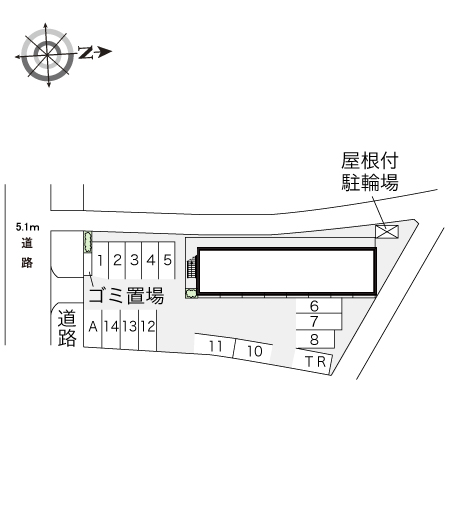 【富田林市桜井町のアパートのその他】