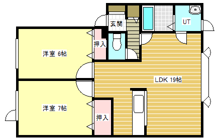 ユトリロ２の間取り