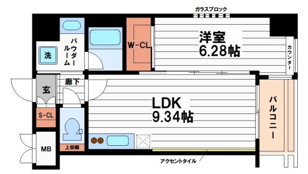 Vinoプレジオ本町の間取り