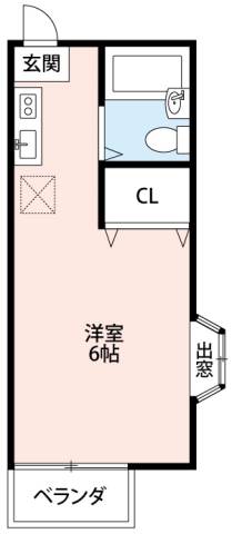 船越ハイリビングの間取り