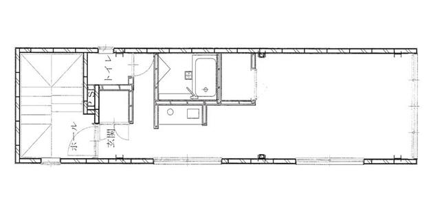 中央区八丁堀のマンションの間取り