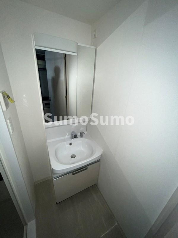 洗面設備　洗面所です