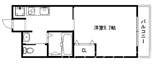 エクセレント鳥羽の間取り